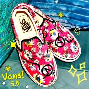 ✨️ VANS - WOMENS 5.5 or MENS 4 - LIKE NEW ✨️